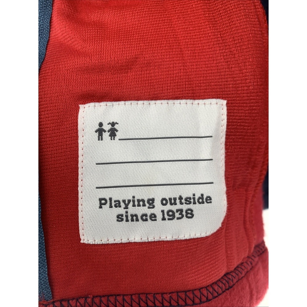 Columbia Boys' Toddler Steens Mountain II Fleece Jacket XXS 4/5 Red / Navy - Picture 7 of 10